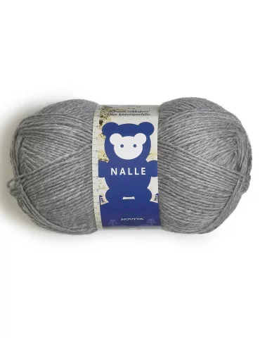 Nalle 100 g, harmaa