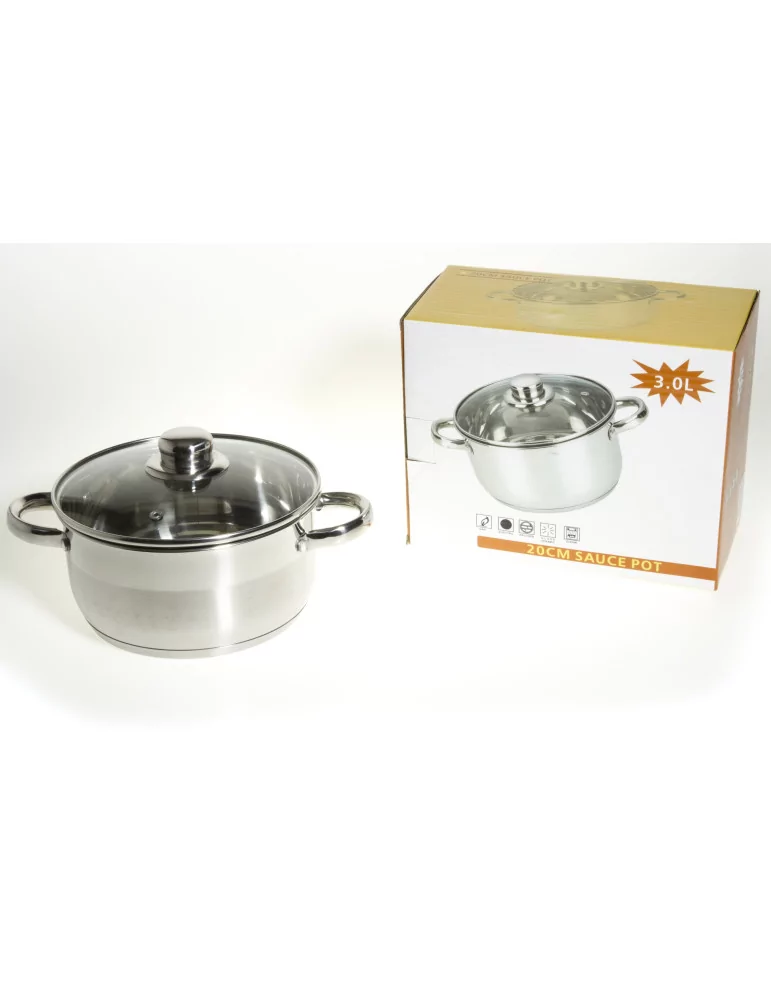 Kattila 3 litraa + lasikansi