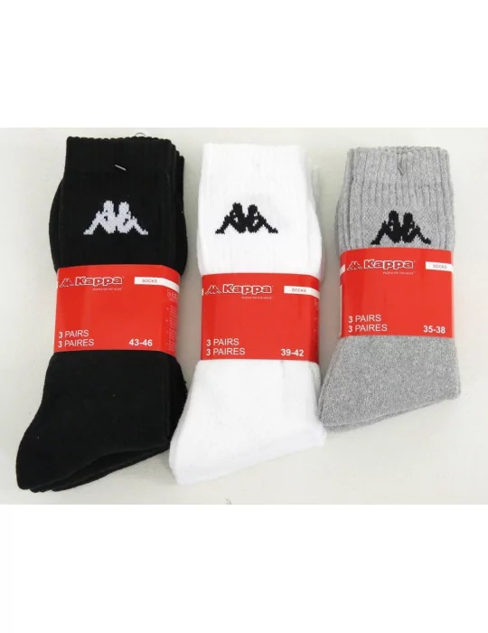 Urheilusukka Kappa 3 pr/pakkaus