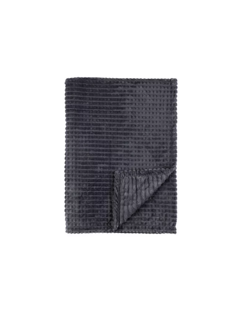 Torkkupeitto Comfy 140x200 cm tummansininen 4Livin