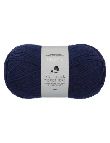 7 Veljestä 100g 170 laivasto Novita