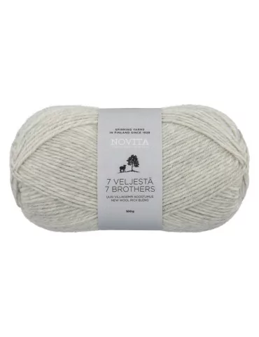 7 Veljestä 100g 047 jäkälä Novita
