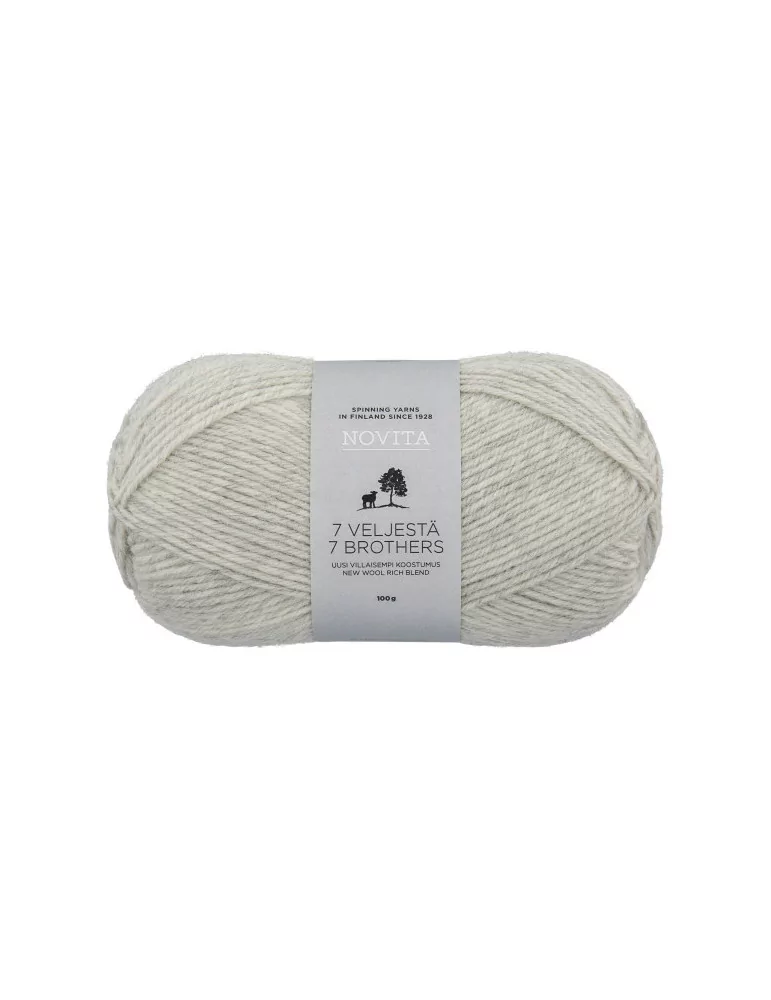 7 Veljestä 100g 047 jäkälä Novita