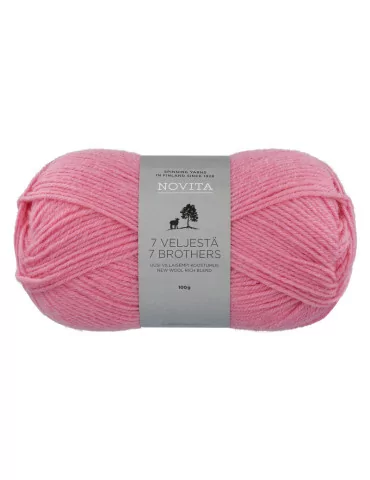 7 Veljestä 100g 510 karamelli Novita