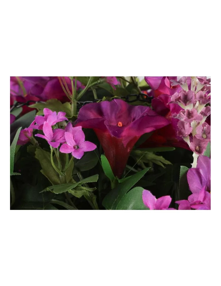 Kesäkukkamix amppelissa