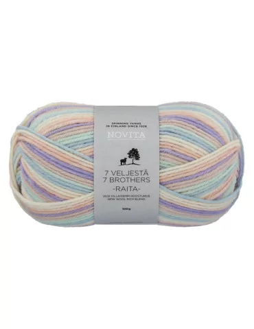 7 veljestä Raita 100 g morsiuskaari 974
