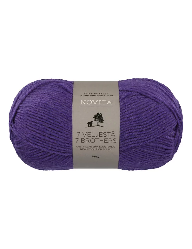 7 Veljestä 100g 750 muurikello Novita