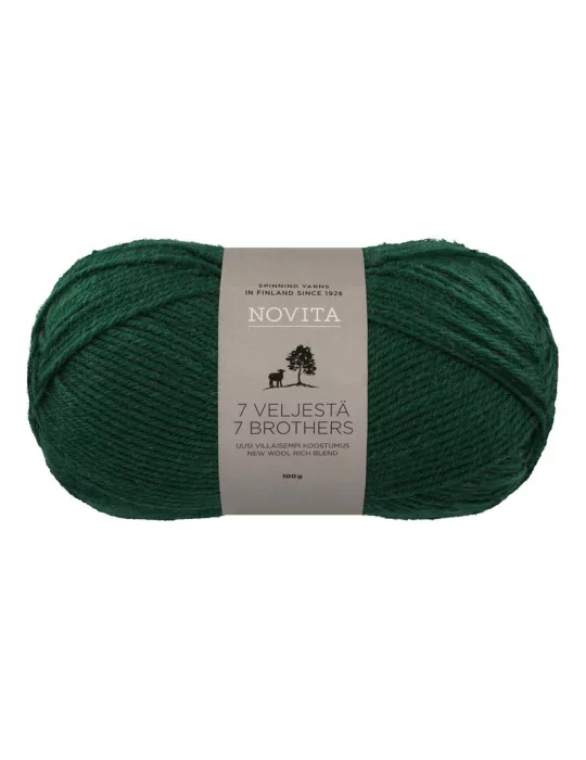7 Veljestä 100g 375 vuorenkilpi Novita