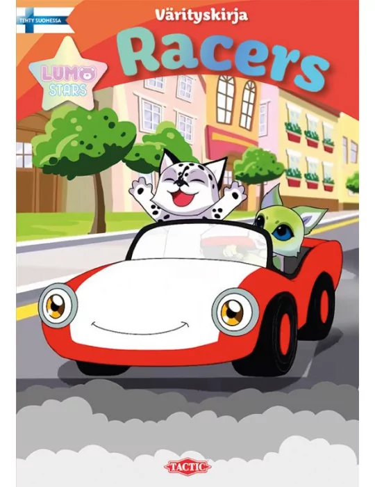 Lumo Stars Racers värityskirja