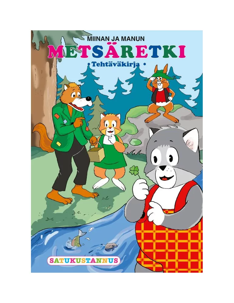 Miinan ja Manun metsäretki tehtäväkirja