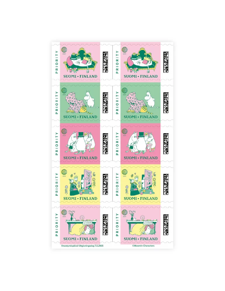 Ulkomaan IKImerkki, Muumit 80 vuotta 2025