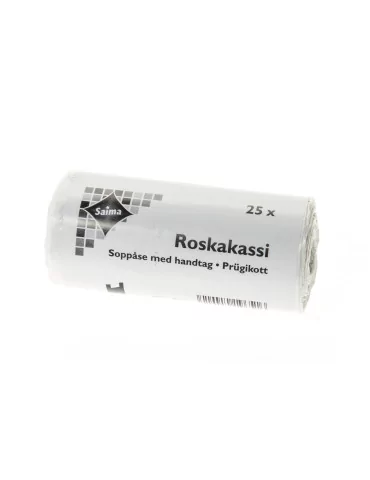 Roskapussi 30 l/25 kpl sininen 2