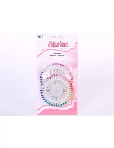 Nuppineulakiekko 80 kpl