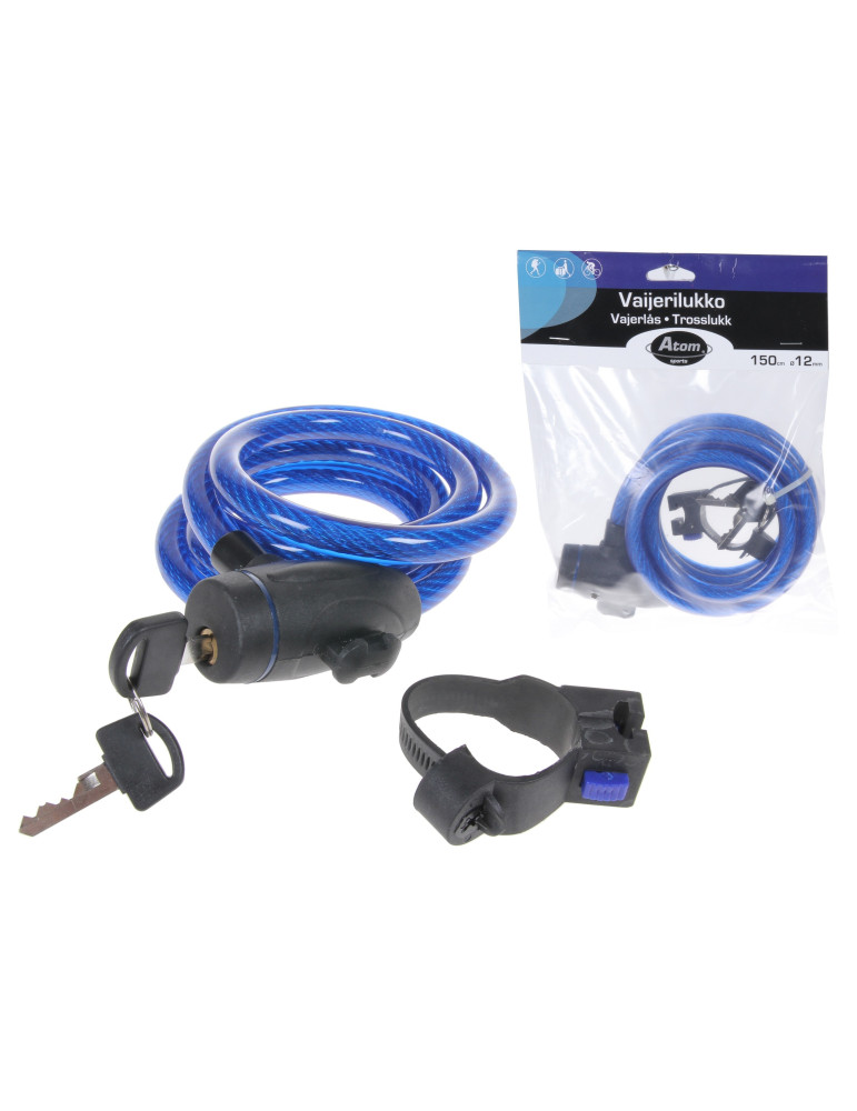 Pyörän vaijerilukko